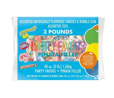 Boy Birthday Piñata Filler – 3 lb (48 oz) Bag