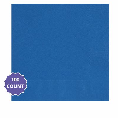 Royal Blue – Solid Color Luncheon Napkins (100ct)