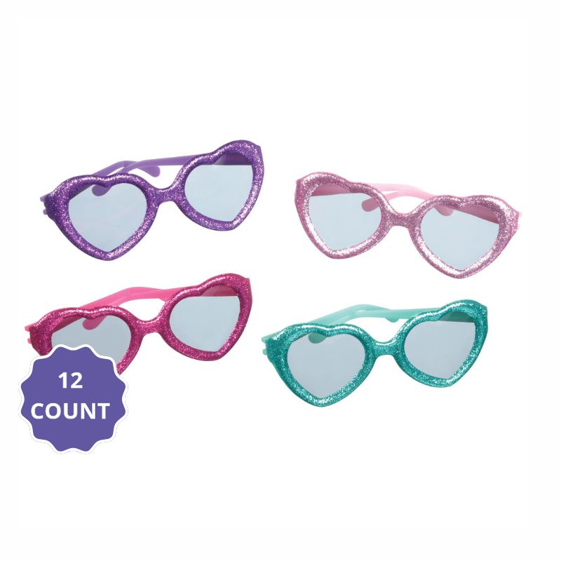 Glitter Glasses High Count Favor – 12ct
