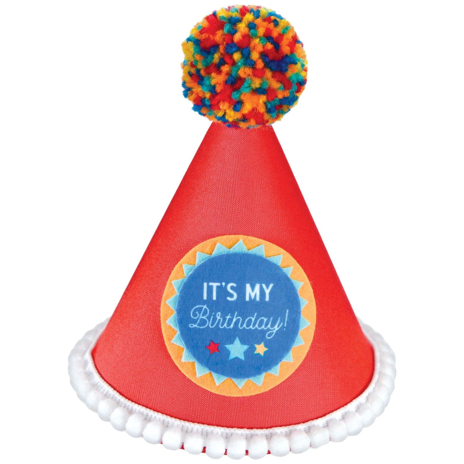 “It’s My Birthday ” Boy Cone Hat – 8.5"