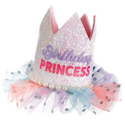 Iridescent Birthday Princess Crown