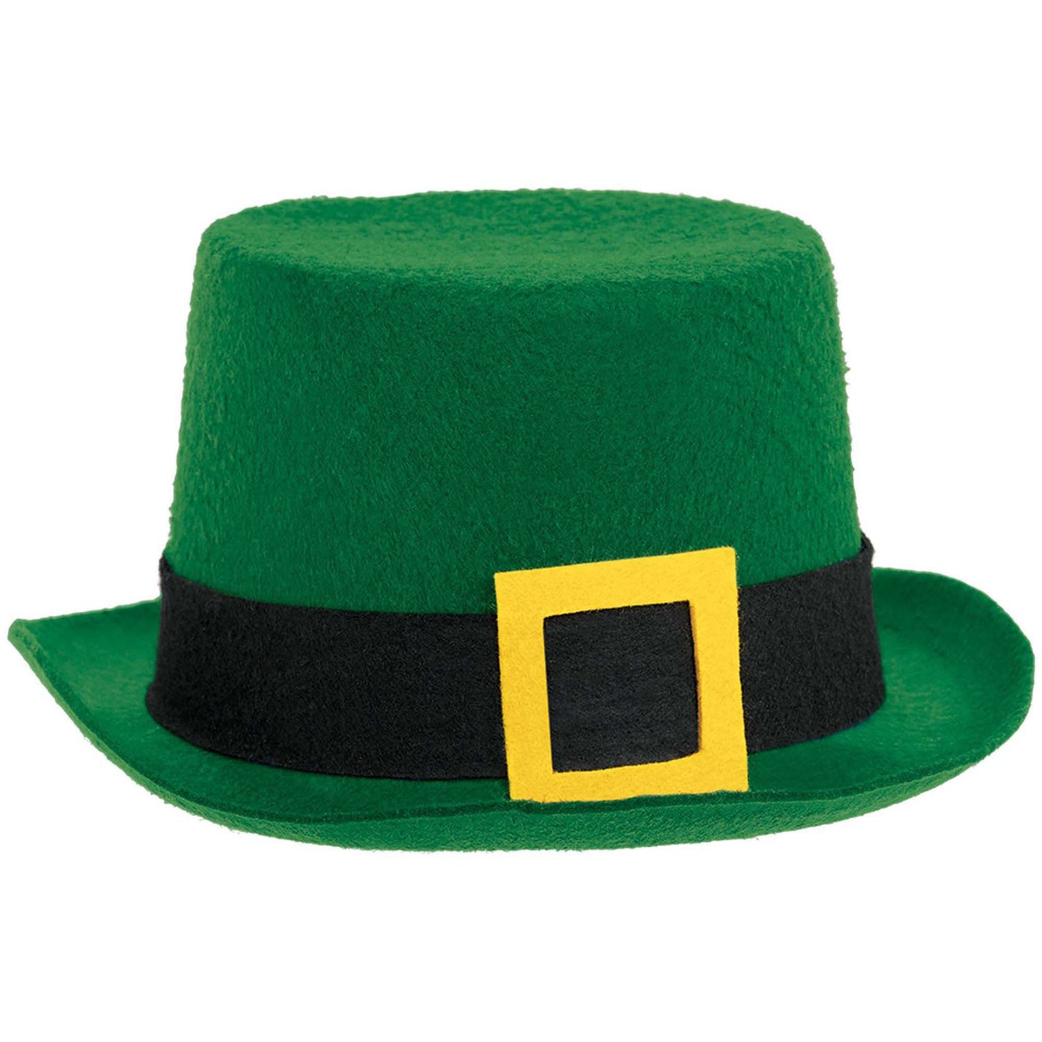 St. Patrick's Day Top Hat 9 1/2in x 5in Fabric Hat