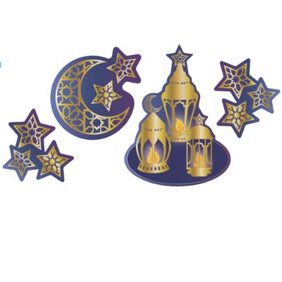 Ramadan Cut-Out Decor Set – 4pc