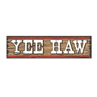 Way Out West Décor – 6 Wall Signs