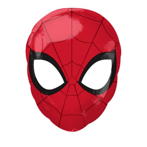 18" Spider‑Man Animated Head Foil Balloon