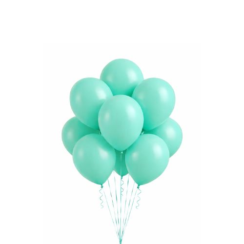 Latex Balloons Packaged – Robin Egg (Multiple Sizes Available), Size &amp; Qty: 5"-50ct
