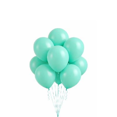5" Latex Balloons Packaged – Robin Egg (50ct)