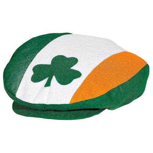 St. Patrick’s Day Value Felt Driving Cap – Adult, One Size Fits Most