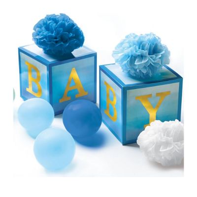 Blue Baby Boy Table Decorating Kit – 17-Count Set
