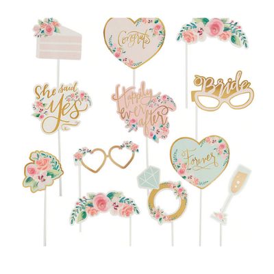 Mint to Be Photo Props – 13 Assorted Props