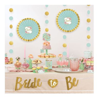 Mint to Be Buffet Table Decorating Kit – 23pc