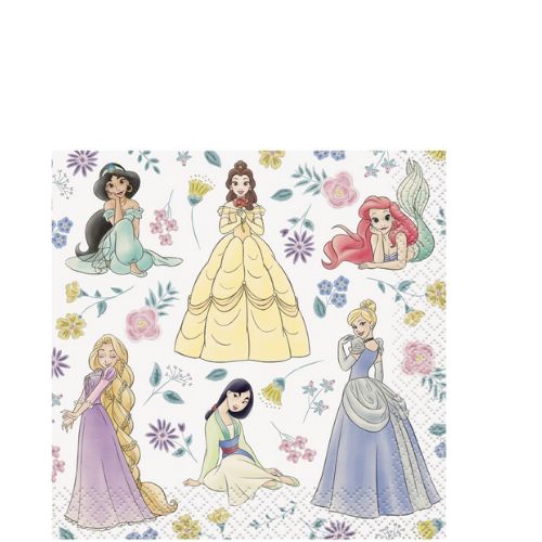 Disney Princess Beverage Napkins – 16ct