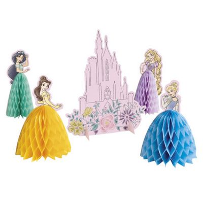 Disney Princess Assorted Standing Honeycomb Tissue Centerpieces