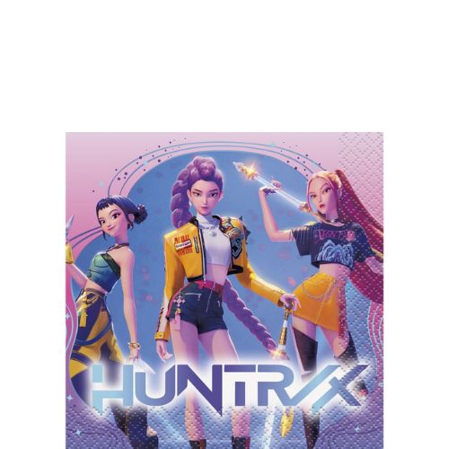 KPop Demon Hunters Beverage Napkins – 16ct