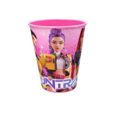 KPop Demon Hunters Plastic Stadium Cup – 16oz