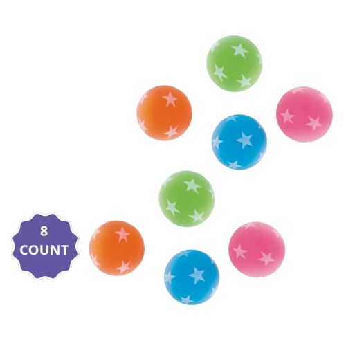 Glow in the Dark Bounce Ball Favors – 8ct