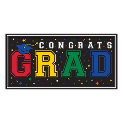 Grad Large Horizontal Banner – Multicolor, 65" x 33½"