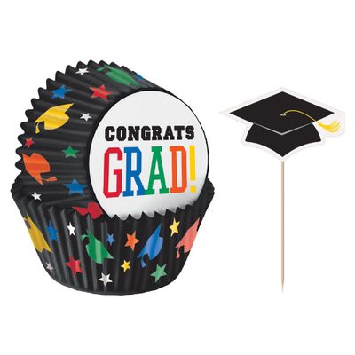 Grad Multi Baking Cups &amp; Picks Set