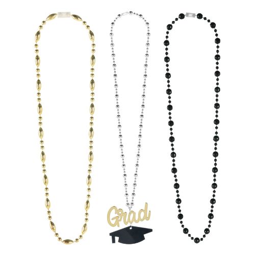 Grad Layered Beaded Necklace – 20"