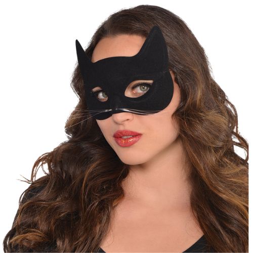 Black Cat Eye Mask – Velvety Finish