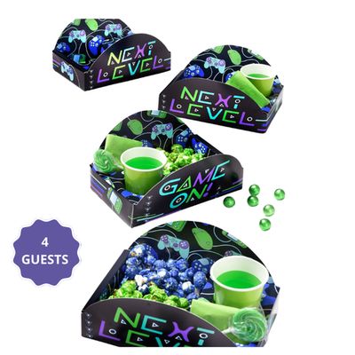 Game On Snack Trays – 4ct
