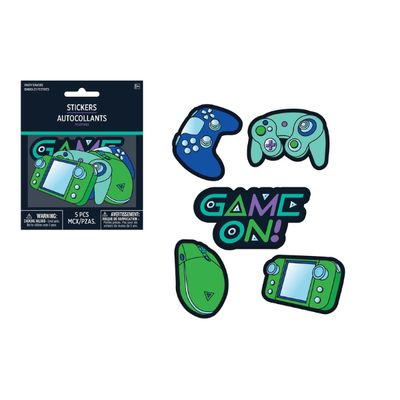 Game On Stickers – 5 Count
