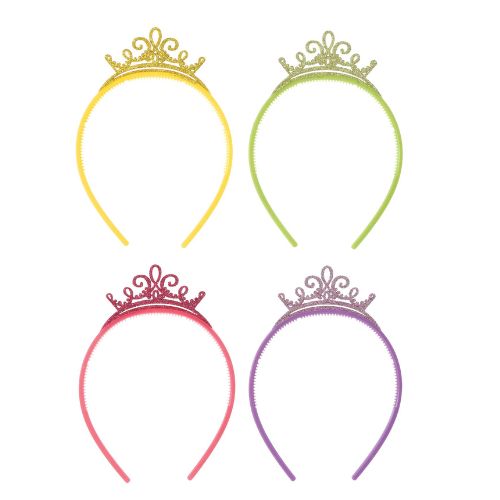 Disney Princess Multipack Tiara Headbands – 4 Count