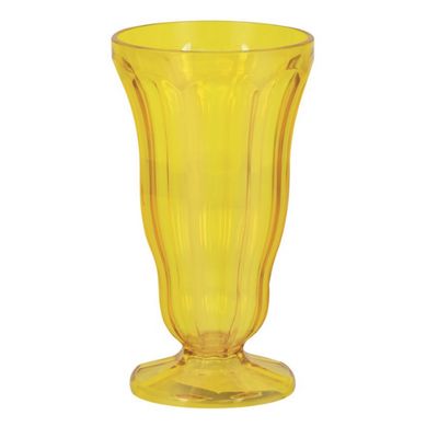 Pastel Yellow Plastic Ice Cream Cups – 15oz
