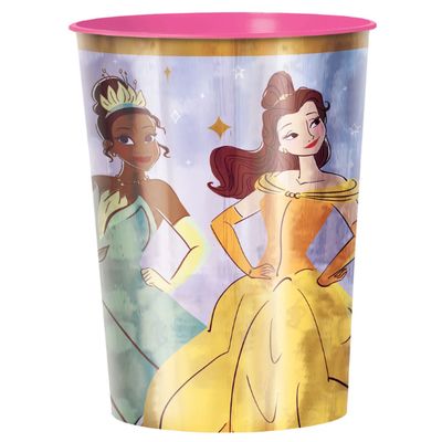 Disney Princesses Metallic Favor Cup – 16 oz