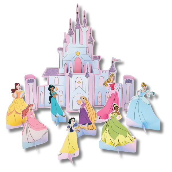 Disney Princess Centerpiece Kit – 9 Piece Set