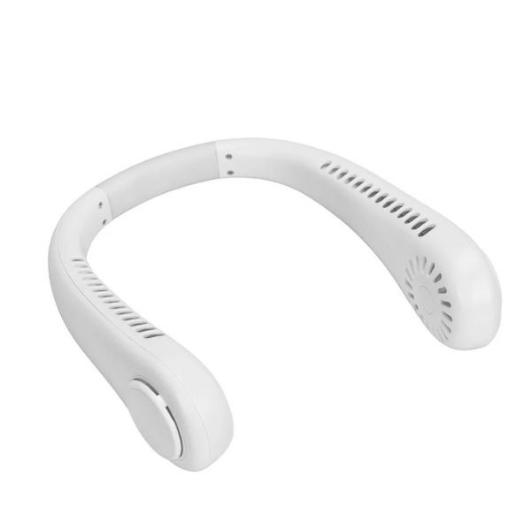 Bladeless Hanging Neck Fan – USB Rechargeable