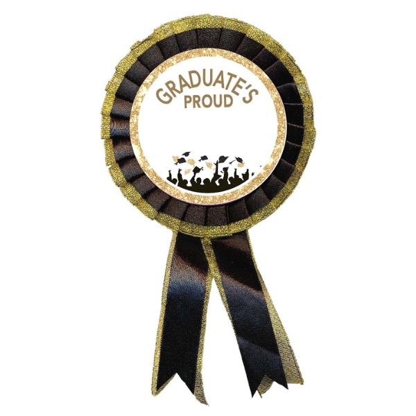 Graduation Ribbon – “Proud” Customizable