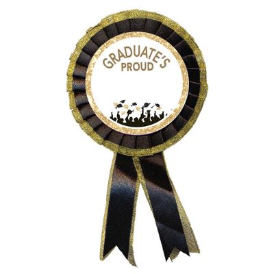 Graduation Ribbon – “Proud” Customizable