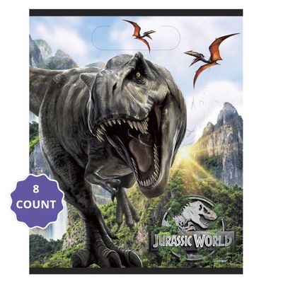 Jurassic World 4 Loot Bags  8ct
