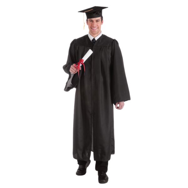 Graduation Robe – Adult (Black)