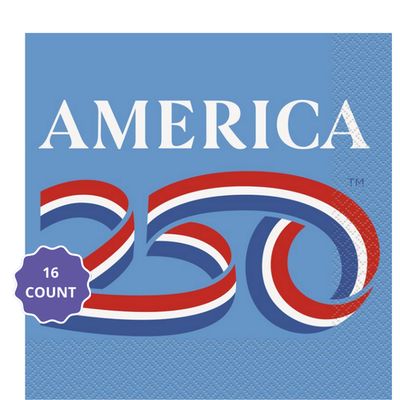 America 250th Luncheon Napkins – 16 Count