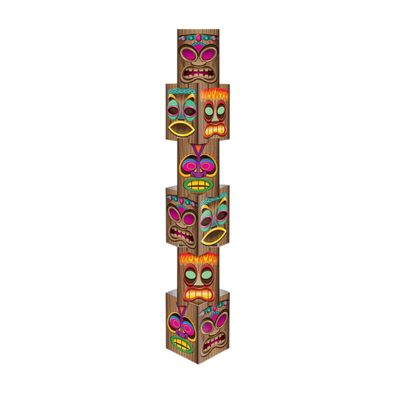 Tiki Column Decoration – 5' 7¼" (Assembly Required)