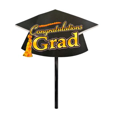 “Congratulations Grad” Paper Fan – Hat Shape