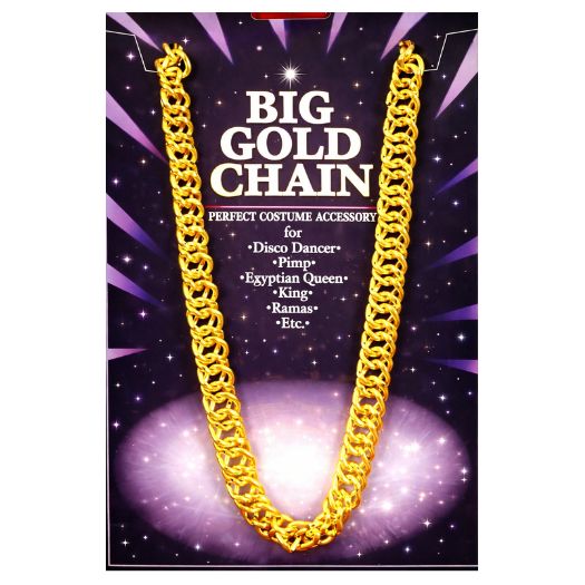 Big Gold Chain Necklace