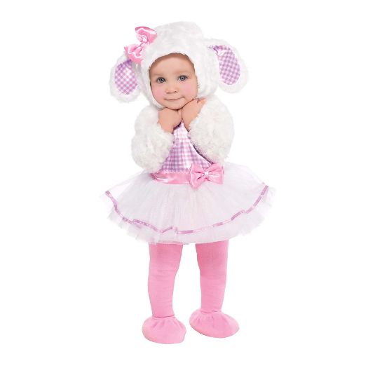 Baby Little Lamb Costume – 6–12 Months (4‑Piece Set), Size: 6-12 M