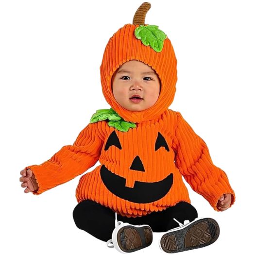 Pumpkin Patch Cutie Costume – 2‑Piece Set, Size: 6-12M