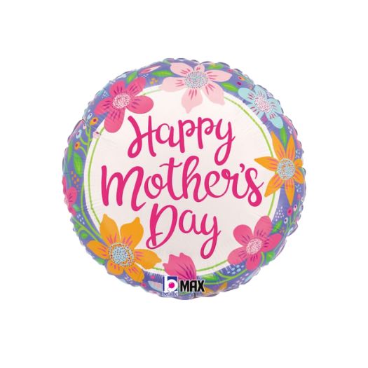 18" Mylar Mother’s Day Foil Balloon