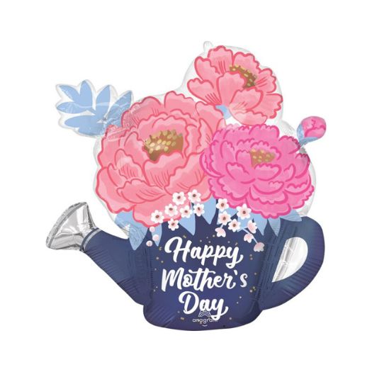 26" Satin Happy Mother’s Day Peony Garden Balloon