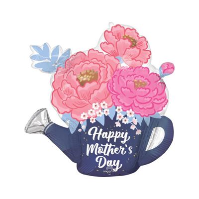 Mother’s Day Balloon – Peony Garden Satin – 26"