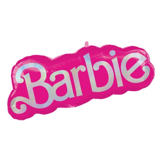 32" Large Shape Barbie Foil Balloon