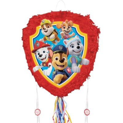 Paw Patrol Pop-Out Pull String Piñata – 14.81" x 3.50" x 16.38"