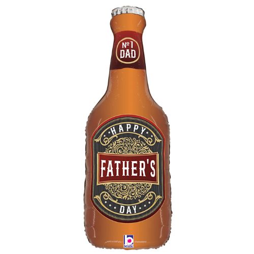 Father's Day Craft Beer Bottle Foil Balloon 31" | Father's Day Party Decoration
