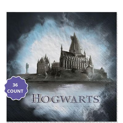Hogwarts Lunch Napkins 6.5" x 6.5" 36ct