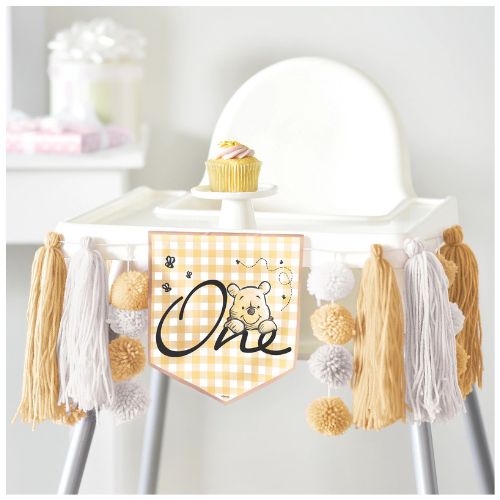 Winnie the Pooh High Chair Decorating Kit | 1st Birthday Party Decoration