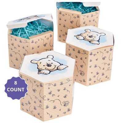 Winnie the Pooh Favor Boxes 8ct | Winnie the Pooh Party Favor Boxes